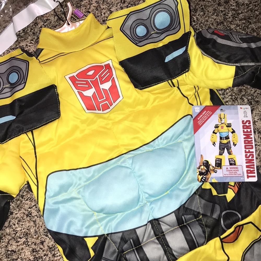 Transformers “Bumblebee” costume Size 4/6 | NWT! - Picture 3 of 7